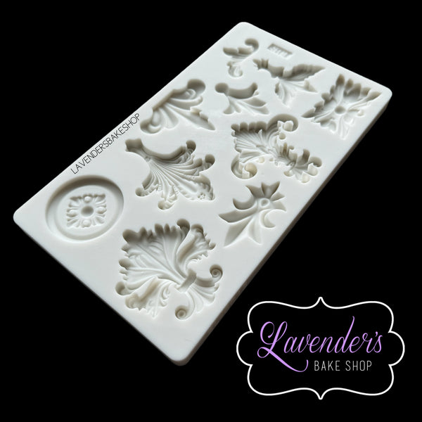 Large Fleur De Lis & Scroll Variety – Lavender's Bake Shop