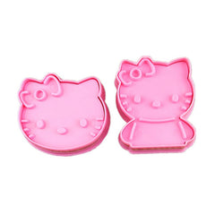 Hello Kitty 2pc Cutter Set