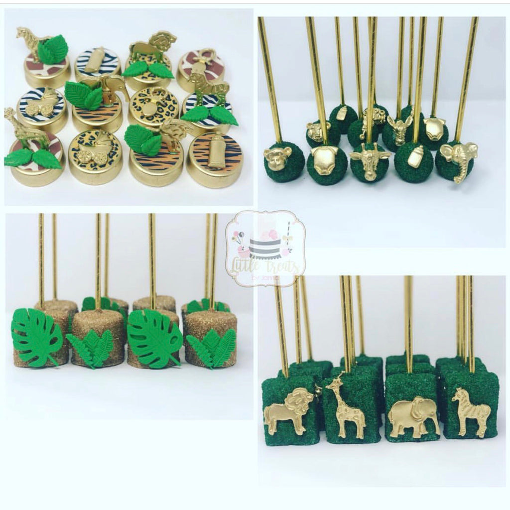 Amazon.com: Wild One Birthday Cake Topper - Real Wild Child First Birthday  - Smash Jungle Safari Animals Gifaffe Cake Décor - Baby Shower Welcome Baby  Party Decoration : Grocery & Gourmet Food