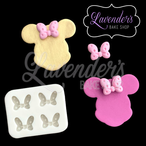 Minnie Puffy Bow QUAD