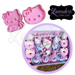 Hello Kitty 2pc Cutter Set